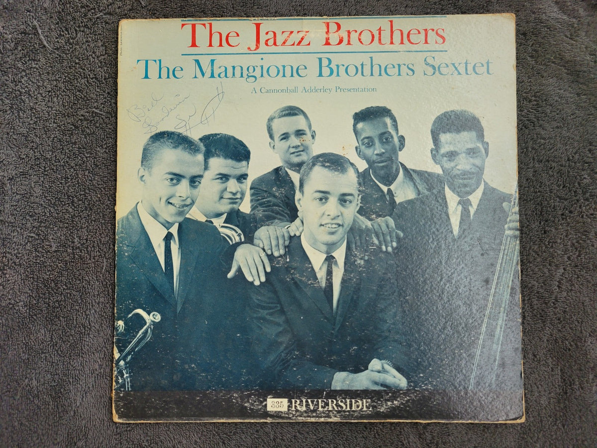 JAZZ BROTHERS THE MANGIONE BROTHERS SEXTET RIVERSIDE 335