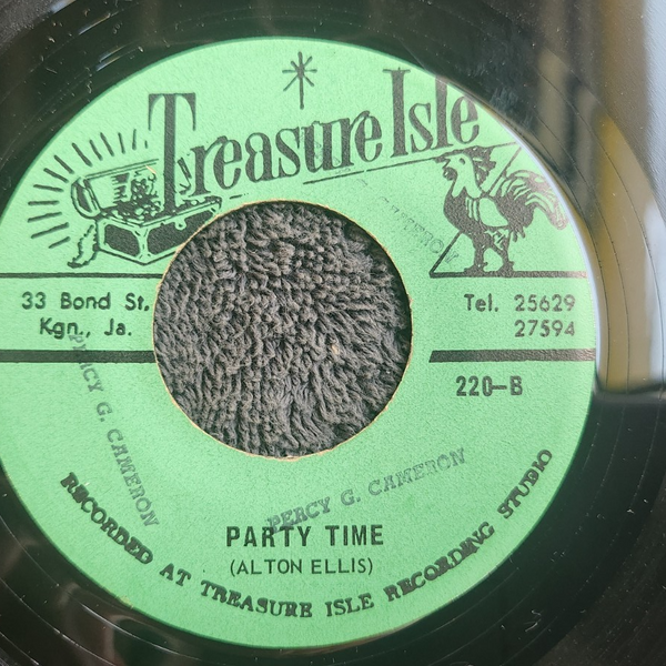 ALTON ELLIS PARTY TIME MISPRINT TREASUE ISLAND BREAKING UP IMPORT JAMAICA REGGAE