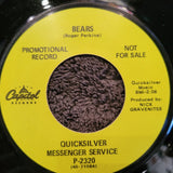 QUICKSILVER MESSENGER SERVICE STAND BY ME BEARS PROMO CAPITOL P -2320