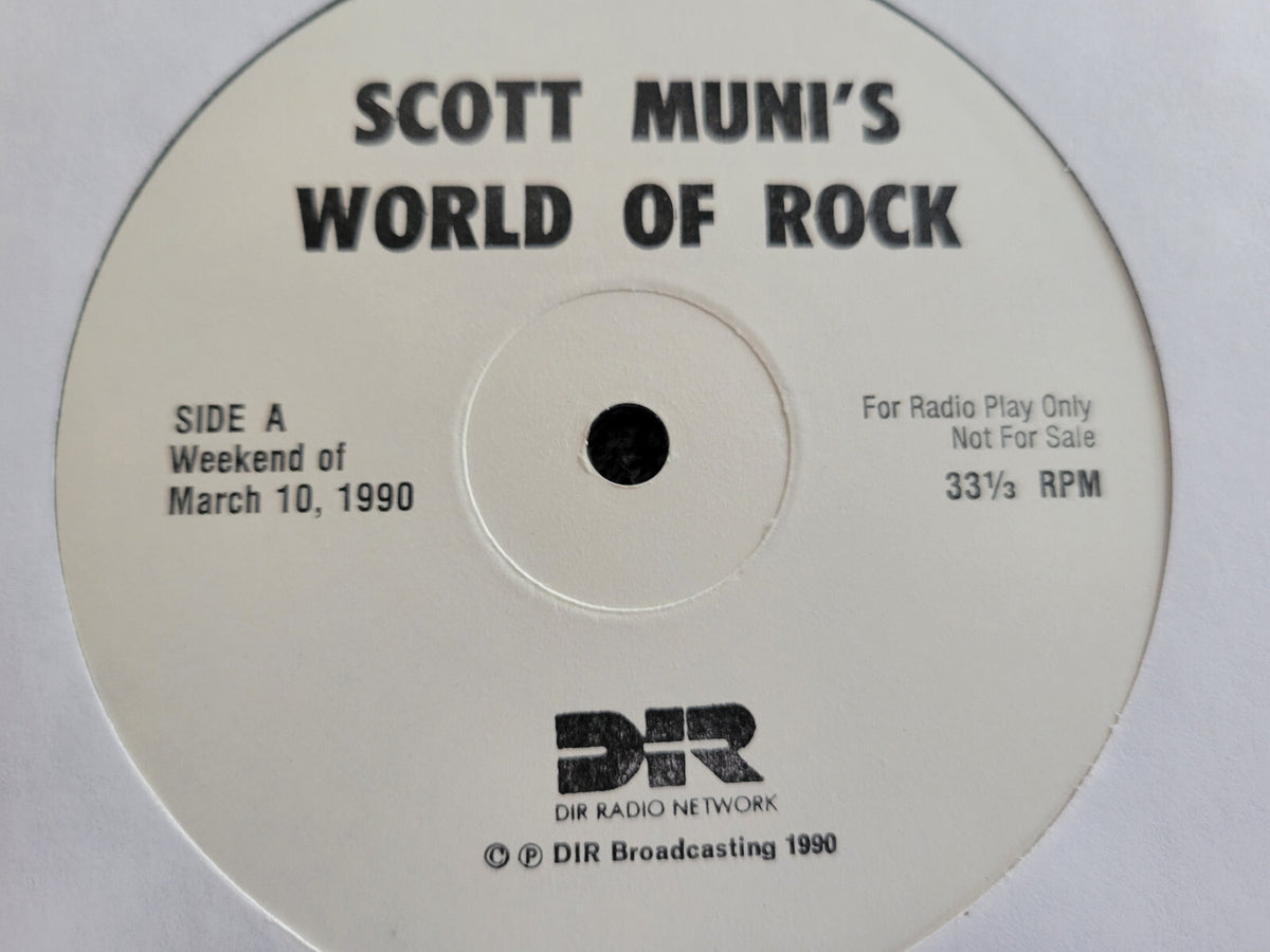 TOM PETTY SCOTT MUNI'S WORLD OF ROCK DIR BROADCASTING