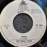 SMALL FACES SHAKE WHITE LABEL PROMO PRIDE PR 1006 RUNAWAY DJ COPY
