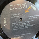 DAVID BOWIE HEROES W/ INNER SLEEVE FIRST PRESS
