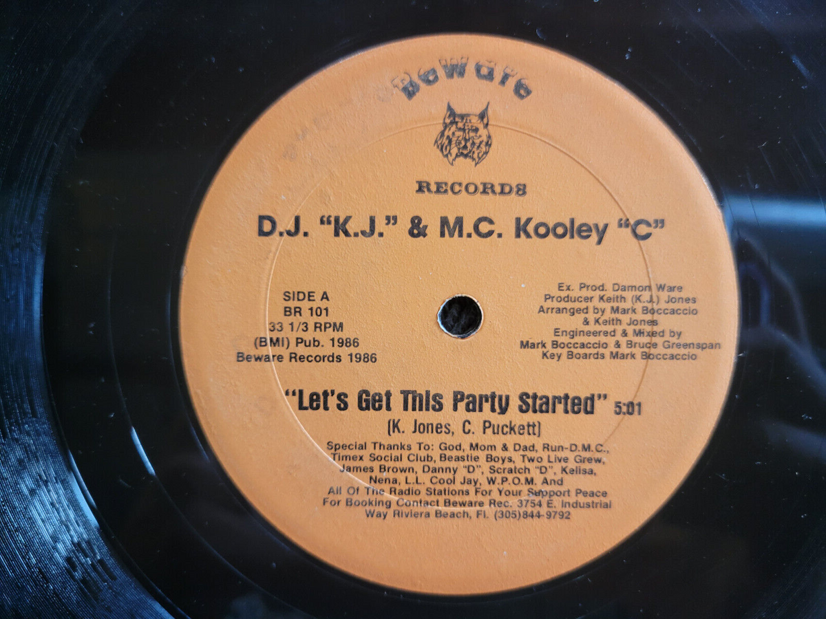 D.J. K.J. LETS GET THIS PARTY STARTED WE LOOK GOOD MC KOOLEY C