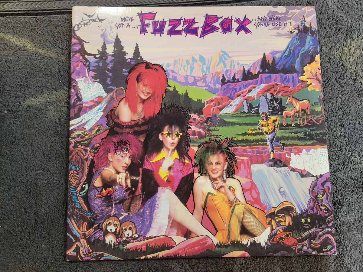 FUZZBOX WEVE GOT A FUZZBOX AND WERE GONNA USE IT