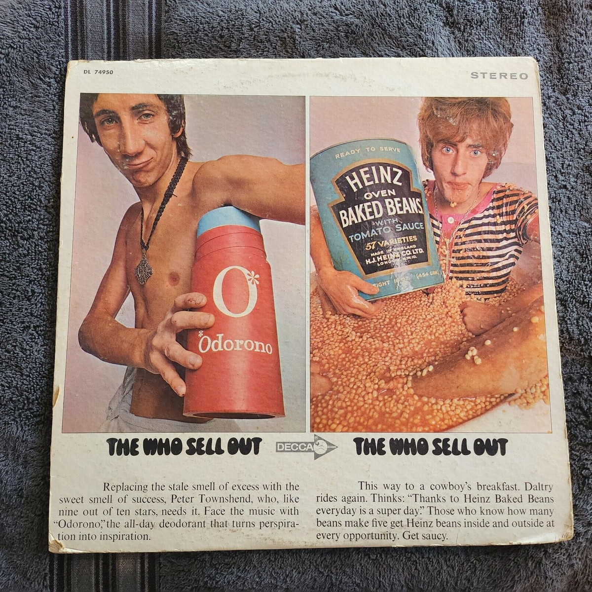 THE WHO SELL OUT DECCA RECORDS
