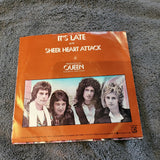 QUEEN ITS LATE PICTURE SLEEVE SHEER HEART ATTACK ELEKTRA E-45478