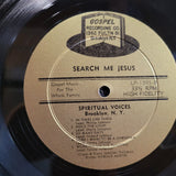 PHILLIP JOHNSON SPIRITUAL VOICES GOSPEL RECORDING LP 1395 SOUTHERN