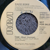DAVID BOWIE TIME 2 VERSIONS PROMO SHORT/LONG