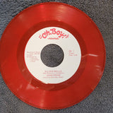 JOHN PRINE I SAW MOMMY KISSING SANTA CLAUS SILVER BELLS RED VINYL OH BOY OB-1