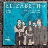 ELIZABETH MARY ANNE WHITE LABEL PROMO PICTURE SLEEVE WLP VANGUARD