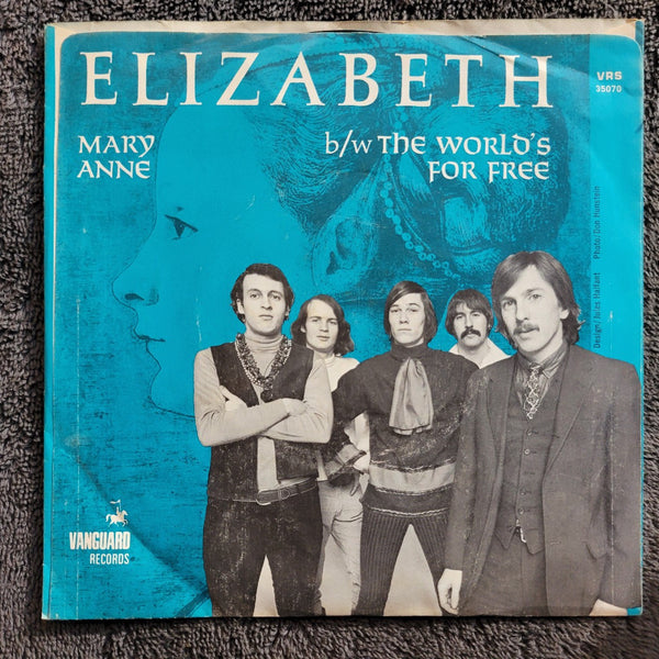 ELIZABETH MARY ANNE WHITE LABEL PROMO PICTURE SLEEVE WLP VANGUARD
