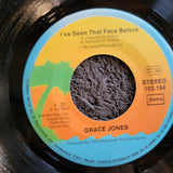 GRACE JONES IVE SEEN THAT FACE BEFORE  IMPORT ISLAND