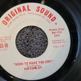 KIM FOWLEY BORN TO MAKE YOU CRY THUNDER ROAD WHITE LABEL PROMO OS-98