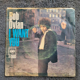 BOB DYLAN I WANT YOU PICTURE SLEEVE JUST LIKE TOM THUMB'S BLUES COLUMBIA 4-43683