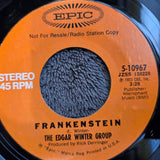 EDGAR WINTER GROUP FRANKENSTEIN MONO WHITE LABEL PROMO WHITE TRASH EPIC 5-10967