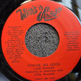 LINDA RONSTADT YOU'RE NO GOOD WHAT'S IT ALL ABOUT? PROGRAM 266 FANNY BUTTER BOY