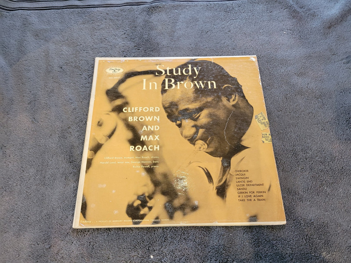 CLIFFORD BROWN & MAX ROACH STUDY IN BROWN EMARCY MG-36037 1955