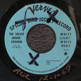 VELVET UNDERGROUND WHITE LIGHT HEAT HERE SHE COMES MONO PROMO VERVE VK-10560