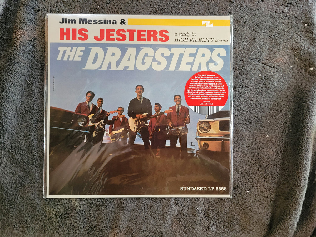 JIM MESSINA & HIS JESTERS THE DRAGSTERS BLUE VINYL NEW BUFFALO SPRINGFIELD