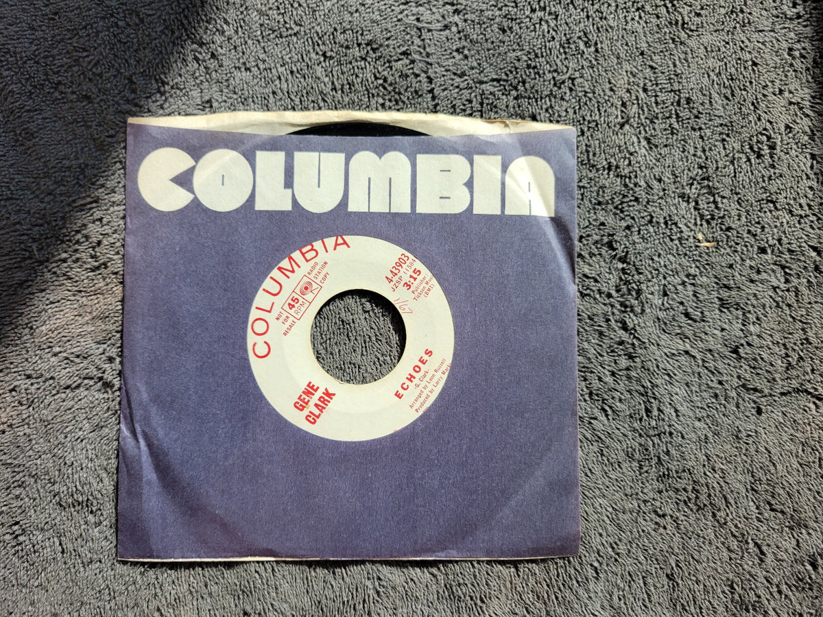 GENE CLARK ECHOES WHITE LABEL PROMO WLP BYRDS