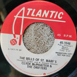 CLYDE MCPHATTER & DRIFTERS WHITE CHRISTMAS WHITE LABEL PROMO BELLS OF ST. MARY'S
