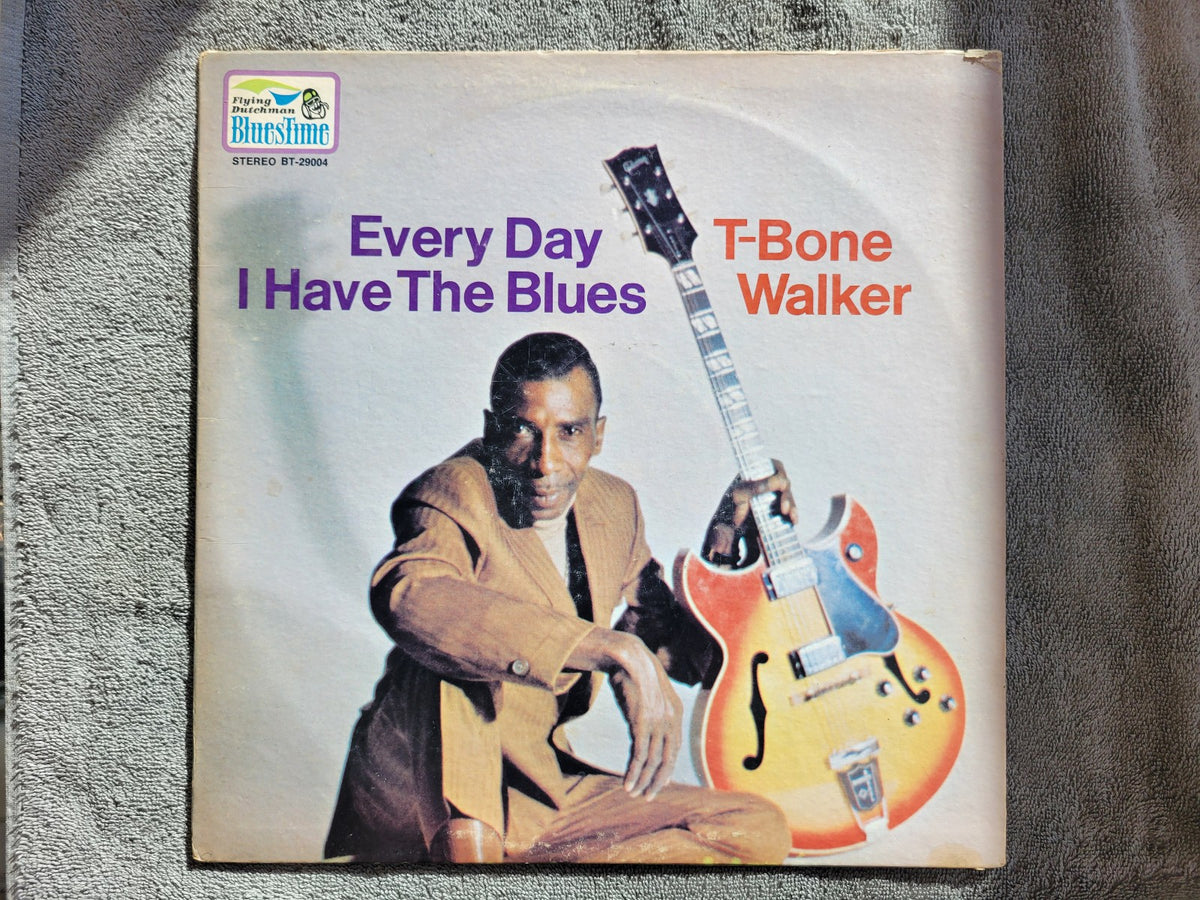 T-BONE WALKER EVERY DAY I HAVE THE BLUES FIRST PRESS STEREO BLUESTIME BT 29004