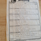 GARY OWENS SUPERTRACKS PROGRAM 160 BEATLES SUPREMES FOUR TOPS