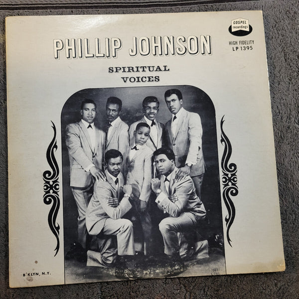 PHILLIP JOHNSON SPIRITUAL VOICES GOSPEL RECORDING LP 1395 SOUTHERN