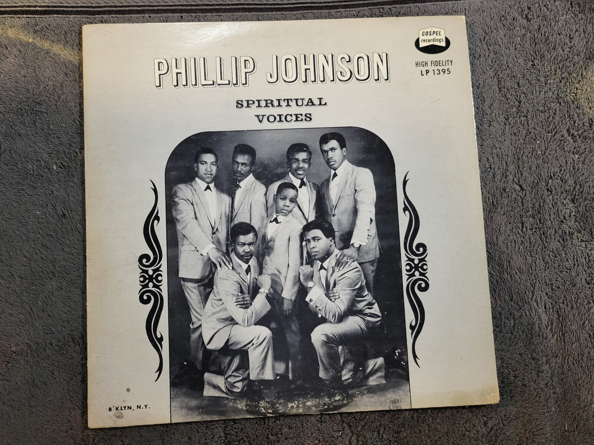 PHILLIP JOHNSON SPIRITUAL VOICES GOSPEL RECORDING LP 1395 SOUTHERN