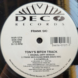 FRANK SKI TONYS BITCH TRACK DECO RECORDS WHORES IN THE HOUSE