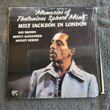 MILT JACKSON MEMORES OF THELONIOUS SPHERE MONK PABLO IN LONDON LIVE SHRINK