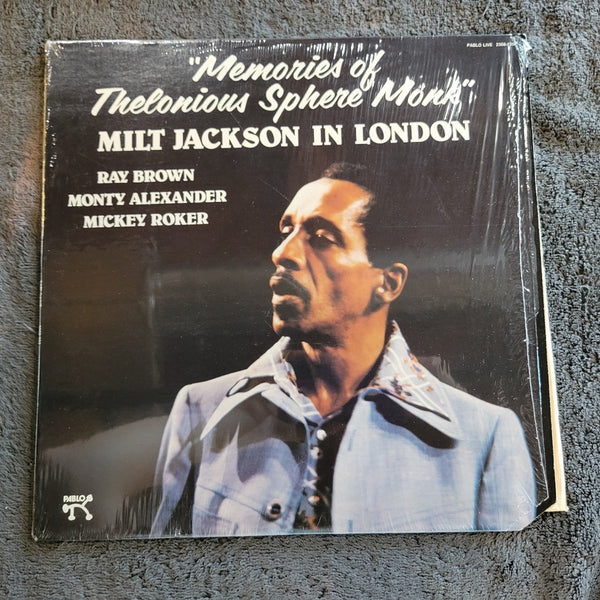 MILT JACKSON MEMORES OF THELONIOUS SPHERE MONK PABLO IN LONDON LIVE SHRINK
