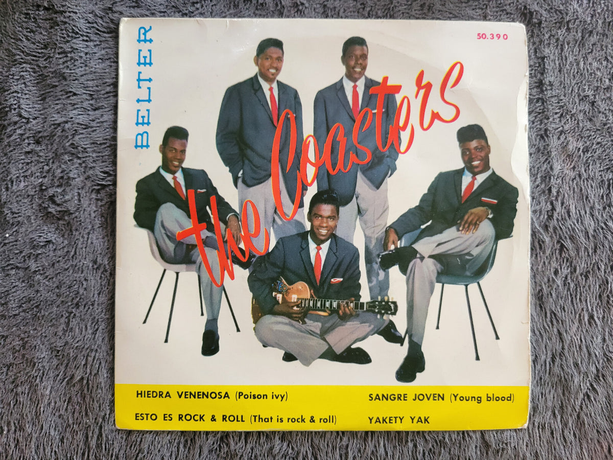 COASTERS HIEDRA VENENOSA SPAIN IMPORT BELTER YAKETY YAK POISON IVY YOUNG BLOOD