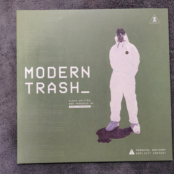ABHI THE NOMAD MODERN TRASH LIMITED EDITION BLACK ICE VINYL