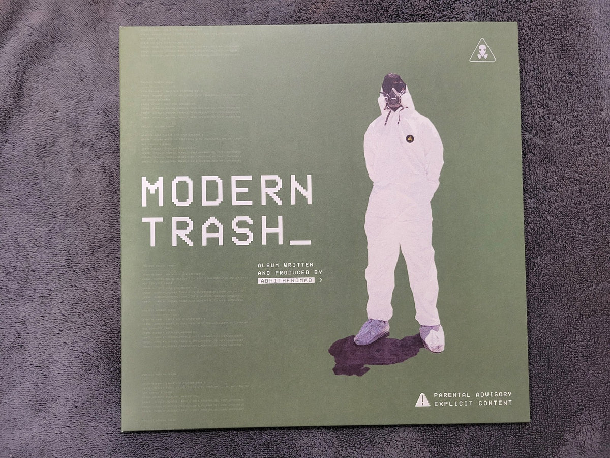 ABHI THE NOMAD MODERN TRASH LIMITED EDITION BLACK ICE VINYL