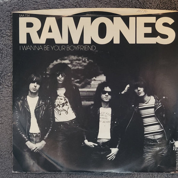 RAMONES I WANNA BE YOUR BOYFRIEND CALIFORNIA SUN PICTURE SLEEVE SIRE SAA-734
