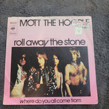 MOTT THE HOOPLE ROLL AWAY THE STONE PICTURE SLEEVE IMPORT IAN HUNTER