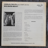 VERLYE MILLS PLAYS HARP WITH THE BIG BAND