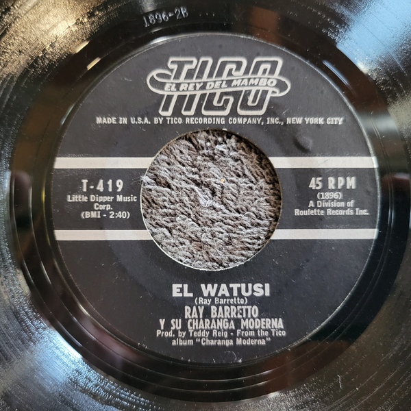 RAY BARRETTO EL WATUSI 7"