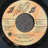 ANN PEEBLES I CANT STAND THE RAIN MONO PROMO HI 45-2248 DJ