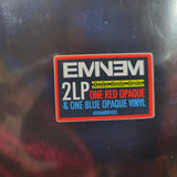 EMINEM THE DEATH OF SLIM SHADY NEW SEALED RED/BLUE VINYL