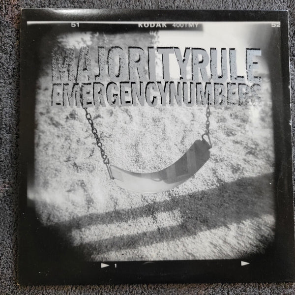 MAJORITY RULES EMERGENCY NUMBERS CLEAR VINYL