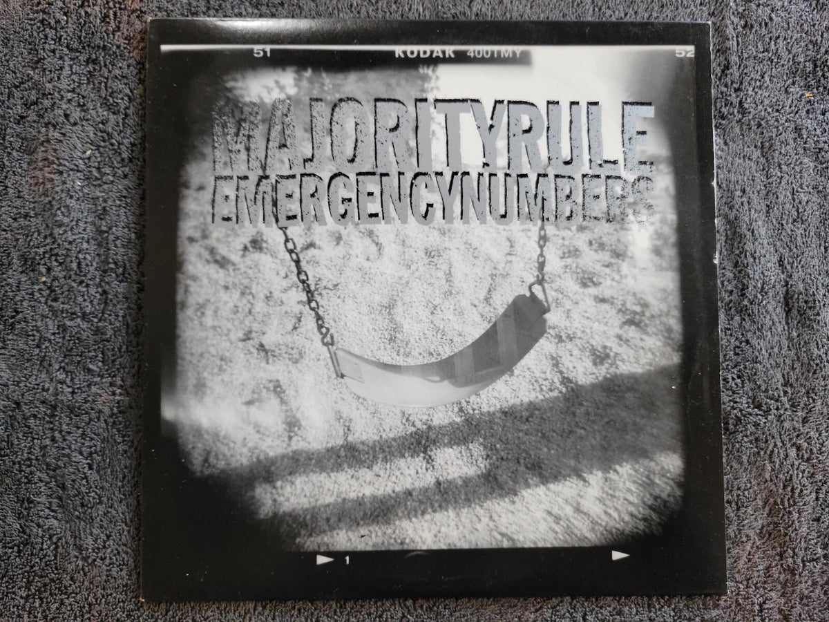MAJORITY RULES EMERGENCY NUMBERS CLEAR VINYL