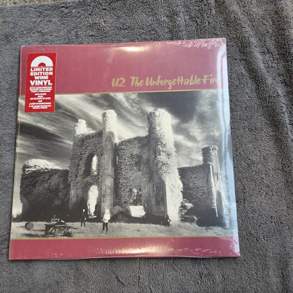 U2 THE UNFORGETTABLE FIRE NEW SEALED 180G WINE VINYL