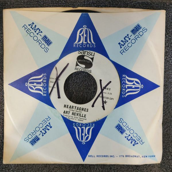 AARON NEVILLE HEARTACHES I'M GONNA PUT SOME HURT ON YOU PROMO SANSU 482