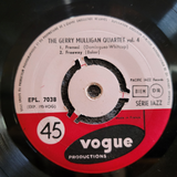 GERRY MULLIGAN QUARTET S/T SELF TITLED VOL 4 IMPORT FRANCE VOGUE PICTURE SLEEVE