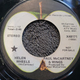PAUL MCCARTNEY WINGS HELEN WHEELS PROMO MONO APPLE PRO-6786