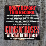 GUNS N ROSES WELCOME TO THE JUNGLE APPETITE FOR DESTRUCTION PROMO PICTURE SLEEVE