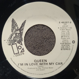 QUEEN BOHEMIAN RHAPSODY I'M IN LOVE WITH MY CAR WHITE LABEL PROMO E-45297