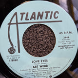 ART WEBB LOVE EYES PROMO YOU CAN'T HIDE LOVE ATLANTIC 3446